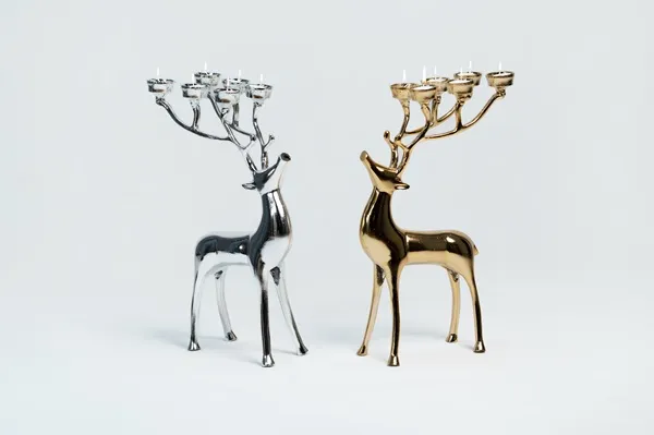 SOLGI Geyik Tasarımlı 6 Mumluk Şamdan